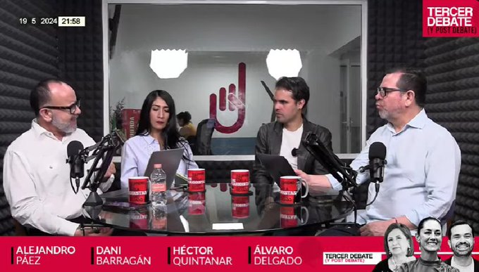 Xóchitl, sin proyecto, sale al último debate cargada de aguas negras