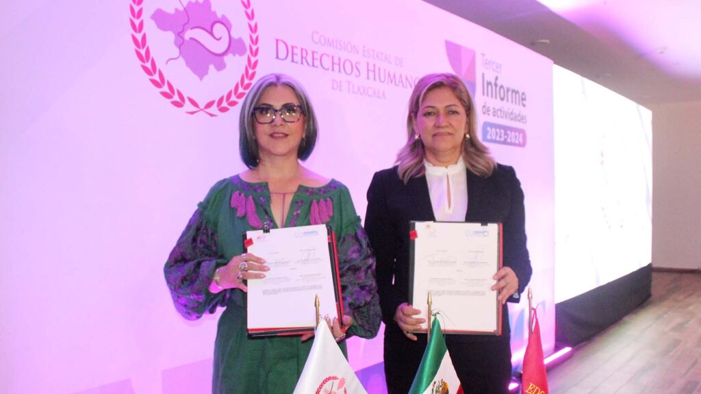 Firmó CEDHT convenios de colaboración con organismos DDH de Tabasco, Veracruz, Oaxaca y Bahía de Banderas