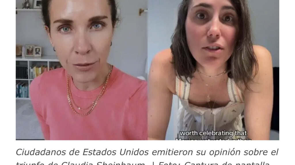 Estadounidenses felicitan a México porque tendrá a una mujer como presidenta: “es un gran paso”