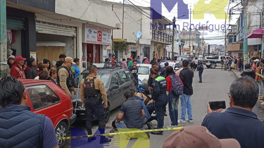 Balean a masculino para asaltarlo en Chiautempan; presuntamente lo despojaron de más de 200 mil pesos
