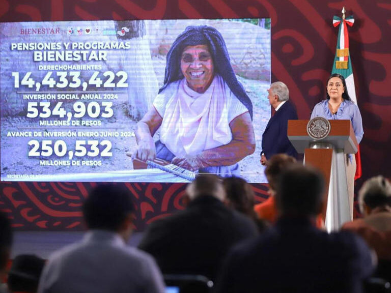 Entre el 1 y 31 de julio, próximo pago de pensiones del Bienestar: Ariadna Montiel