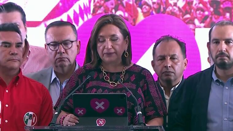 Xóchitl Gálvez reconoce su derrota frente a Claudia Sheinbaum en la elección presidencial 2024: “Una tendencia irreversible”