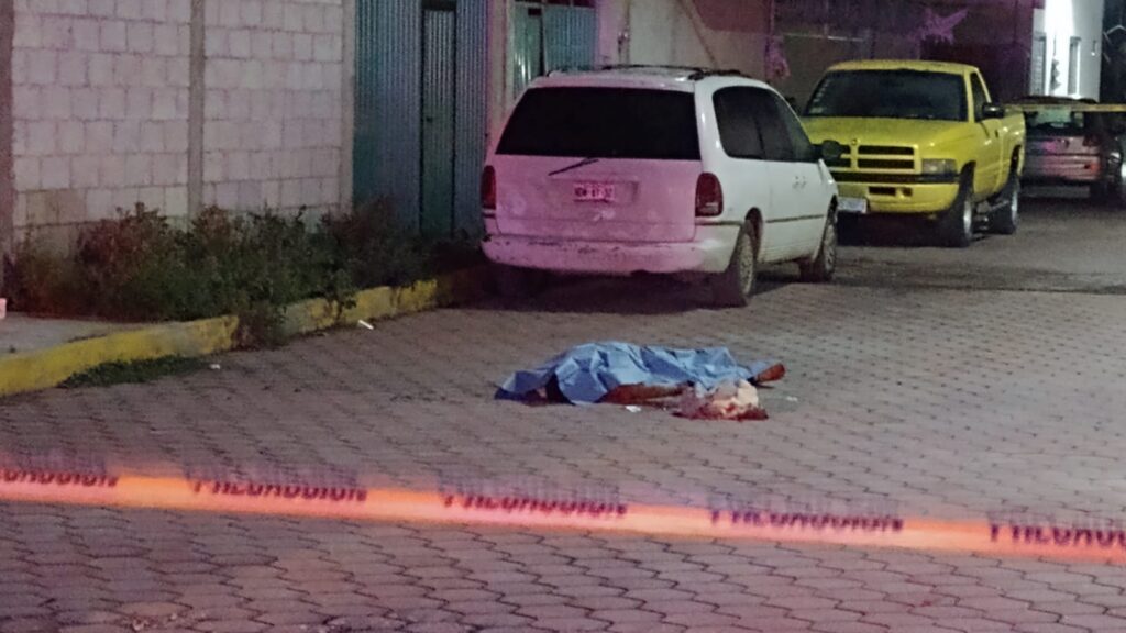 A “tubazos” asesinan a un hombre en Huamantla tras violenta riña