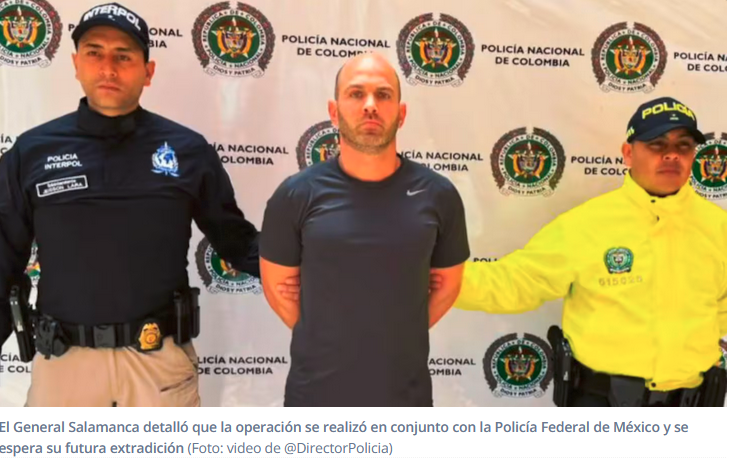 Detienen en Colombia al proxeneta más buscado de México: Cristóbal Viamonte