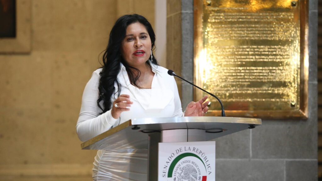 Destaca presidenta del Senado impulso al humanismo en defensa de los derechos de quienes menos tienen