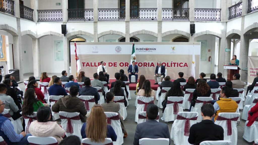 Inauguran Taller de Oratoria Política en el Congreso del Estado de Tlaxcala