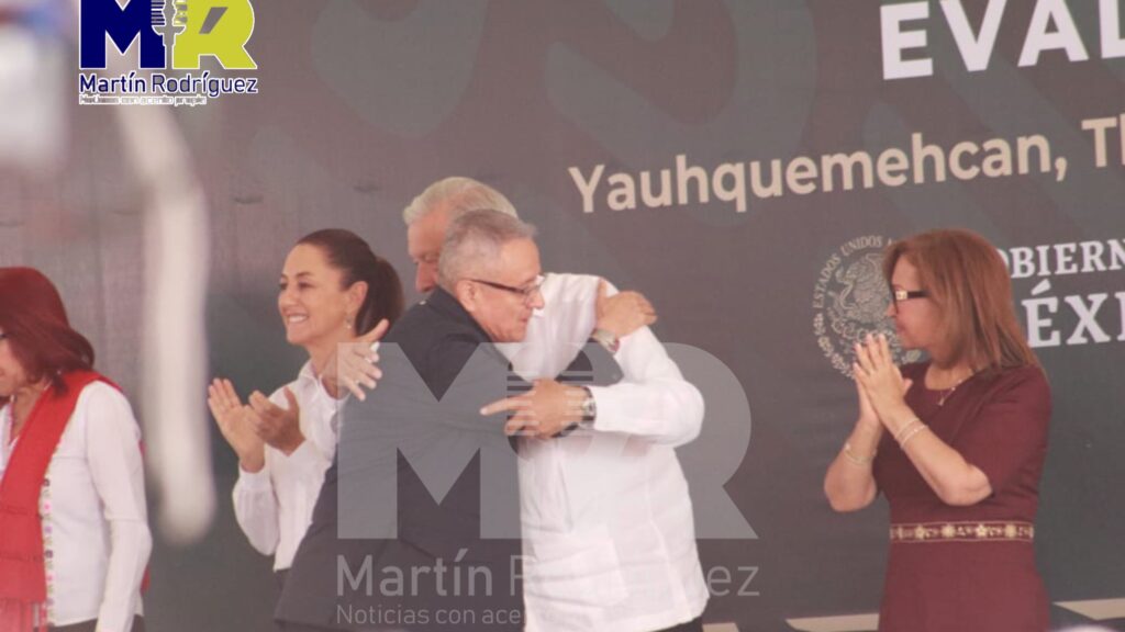 Tlaxcaltecas grandes aliados de la 4T; AMLO reconoce labor de Oscar Flores Jiménez
