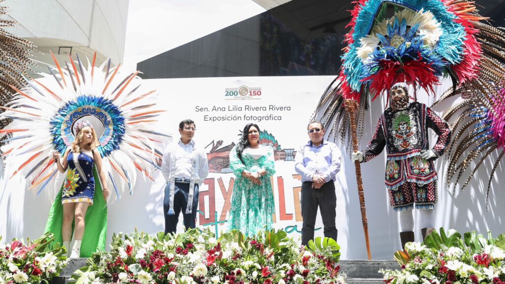 Inauguran en el Senado exposición fotográfica sobre héroes, heroínas, dioses y diosas de Tlaxcala