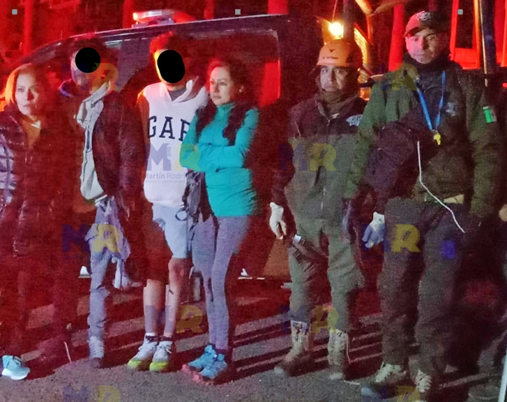 Jóvenes poblanos se pierden en la Malintzi y son rescatados por Policía de Montaña de Tlaxcala