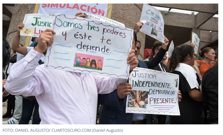 Anuncian paro nacional de jueces por Reforma Judicial a partir del 21 de agosto