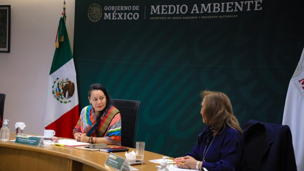 PRESENTA LORENA CUÉLLAR A SEMARNAT AVANCES DE AGENDA AMBIENTAL DE TLAXCALA