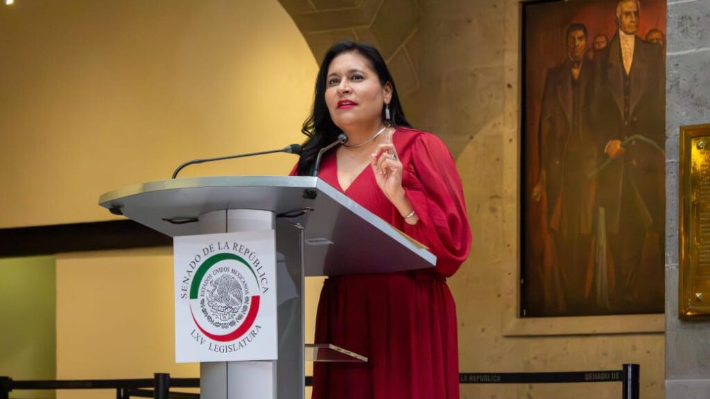 Exhorta presidenta del Senado a continuar lucha por la igualdad de género y no bajar la guardia