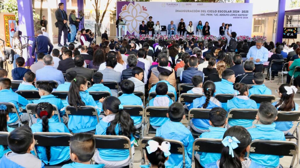 INICIA CICLO ESCOLAR 2024-2025 Y REGRESAN A CLASES MÁS DE 361 MIL ALUMNOS