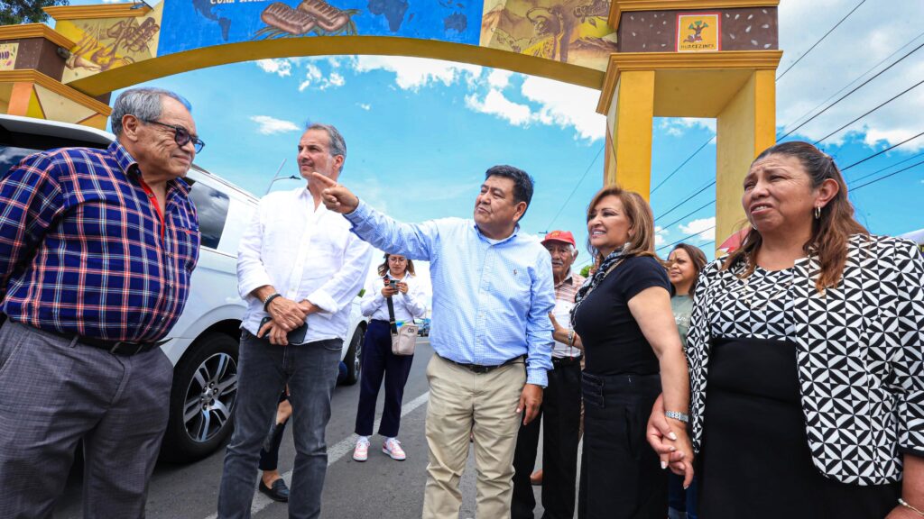 ENTREGA GOBERNADORA OBRAS DE DIFERENTES RUBROS EN EL MUNICIPIO DE SAN JUAN HUACTZINCO