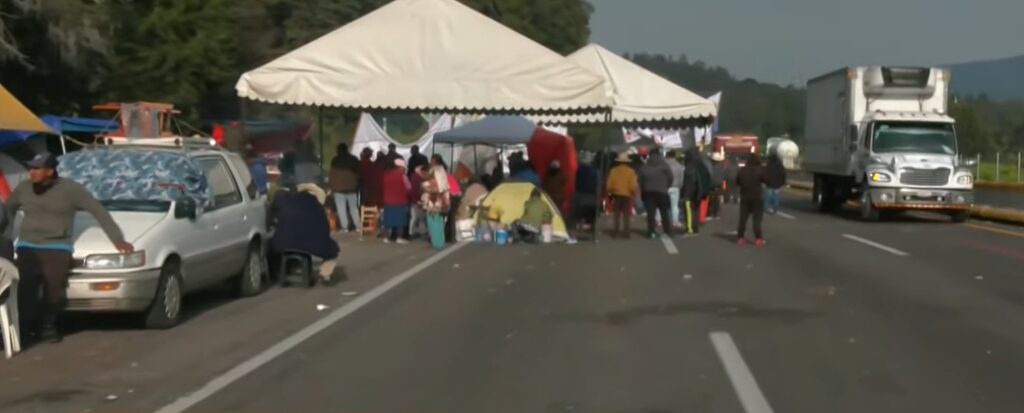 Bloqueo México-Puebla HOY 9 de agosto