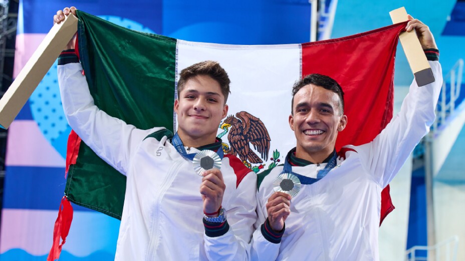 ¡Medalla de plata en clavados! Gran madrugada para la delegación mexicana en el séptimo día de los Juegos Olímpicos