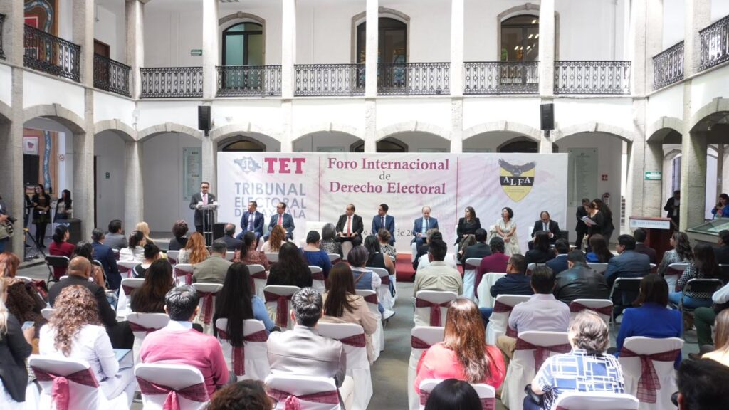 Se lleva a cabo Foro Internacional de Derecho Electoral en el Congreso del Estado