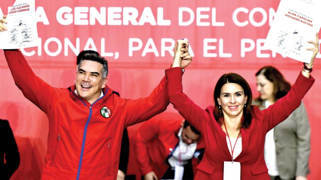 Califican de atraco reelección de Alito; sumará 9 años al frente del PRI
