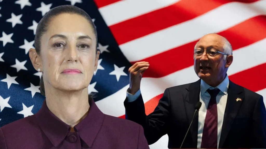 Claudia Sheinbaum responde a Ken Salazar: “En 43 de los 50 estados de EE.UU., se eligen a los jueces por voto popular”