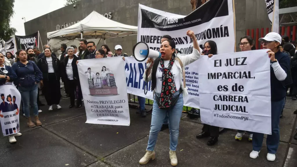 Reforma Judicial: Inician paros en sedes del Consejo de la Judicatura en CDMX