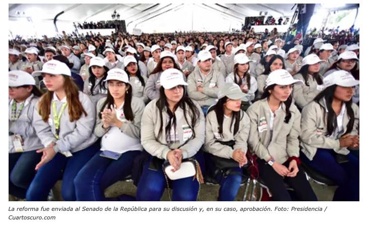 Elevan diputados a rango constitucional “Jóvenes Construyendo el Futuro”