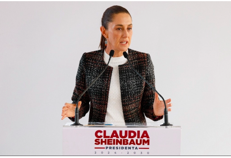 Se compromete Sheinbaum a seguir trabajando para hallar a los 43