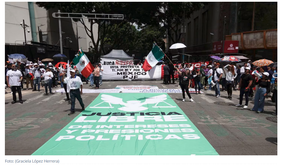 Reforma Judicial en el Senado: Protestas a favor y en contra se llevarán a cabo este domingo