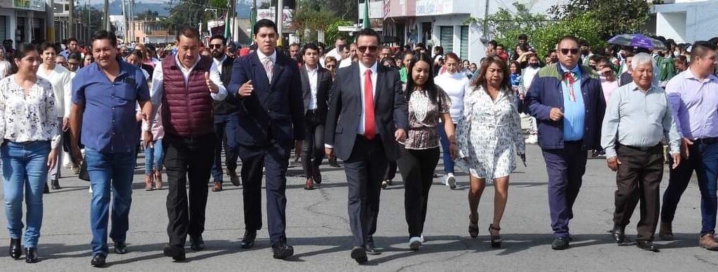 Realiza Municipio de Yauhquemehcan desfile Cívico Escolar por el CCXIV Aniversario del Inicio de la Lucha por la Independencia de México.