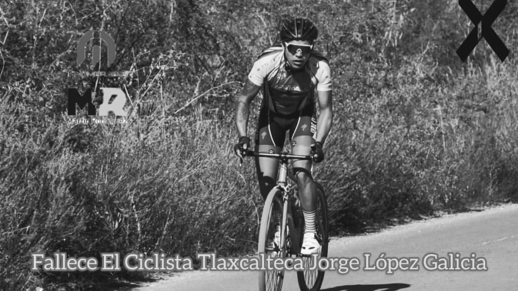 Profunda tristeza en ciclismo tlaxcalteca por la muerte de Jorge López Galicia