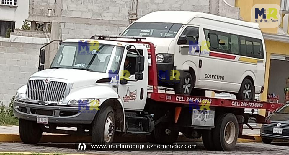 Detienen a dos “chilangos” por intentar robar camioneta del transporte público en Ixtacuixtla
