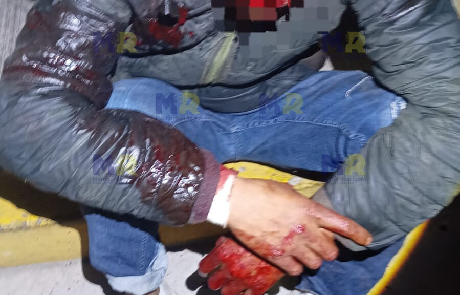 Capitalinos dan escarmiento a un ladrón de motocicletas en Tlacomulco