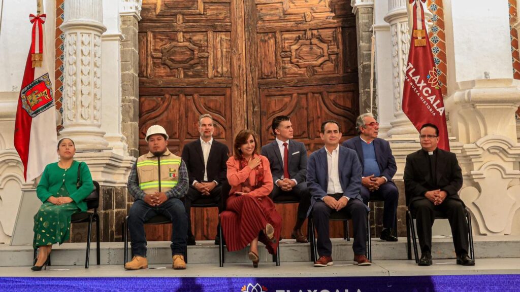 TLAXCALA RESPLANDECE; PRESENTA GOBERNADORA AVANCES DEL PROGRAMA NACIONAL DE RECONSTRUCCIÓN