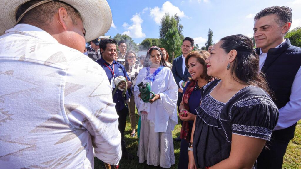 ENCABEZA GOBERNADORA ENTREGA DE TRABAJOS PARA LA RECUPERACIÓN DE LA LAGUNA DE ACUITLAPILCO