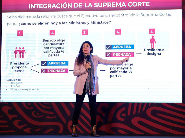 Titular de Segob rechaza que el presidente pretenda controlar el Poder Judicial con reforma