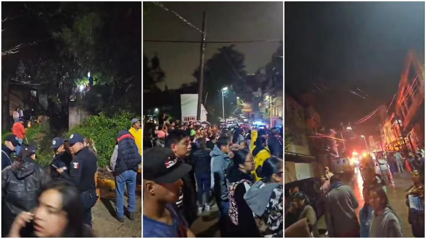 Deslave de cerro en Naucalpan deja seis personas muertas y tres lesionadas