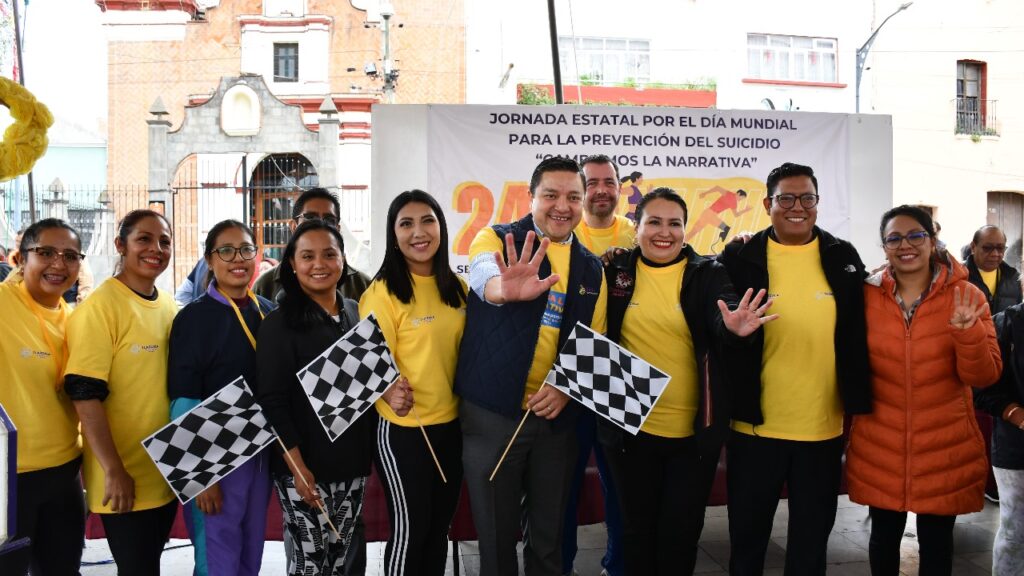 REALIZA SECTOR SALUD CARRERA ATLÉTICA POR LA SALUD MENTAL Y PREVENCIÓN DEL SUICIDIO