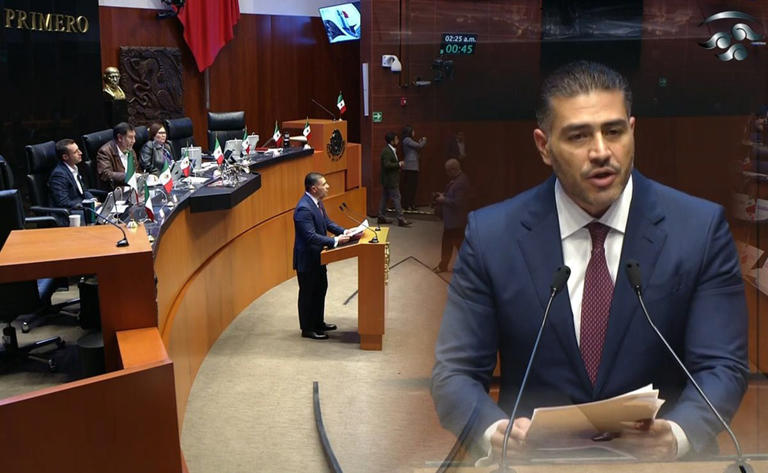 Senado concede licencia a Omar García Harfuch, Citlalli Hernández y Ernestina Godoy para irse con Sheinbaum