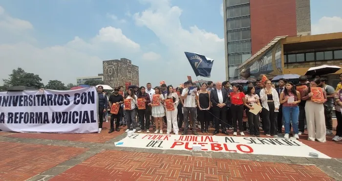 No todos están en contra: alumnos y profesores salen a respaldar la Reforma Judicial