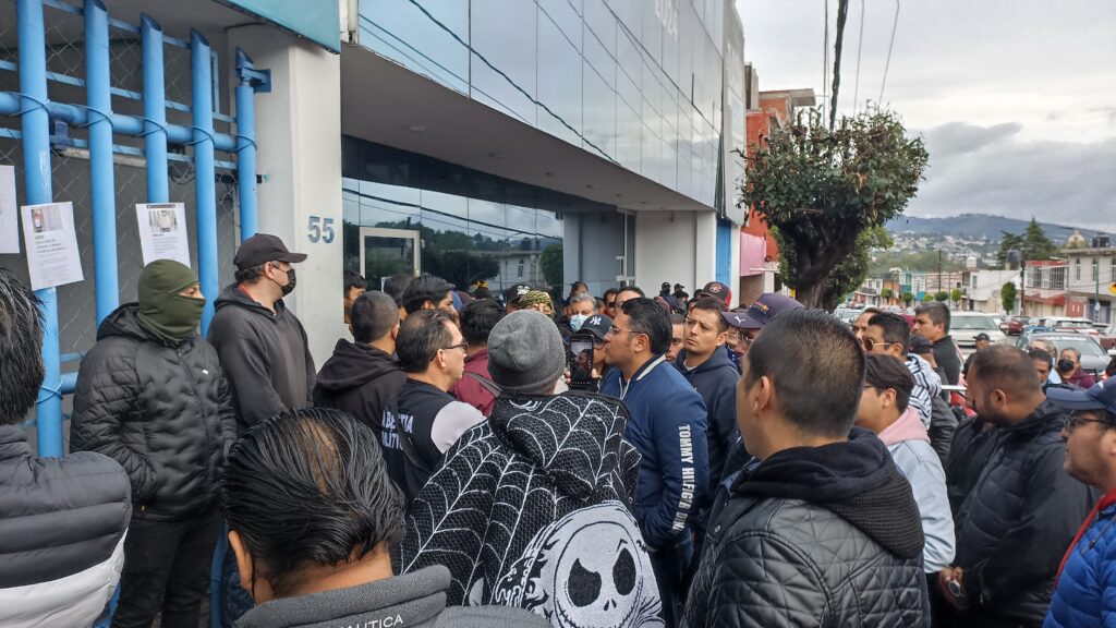 Protestan panistas inconformes por renovación de dirigencia estatal