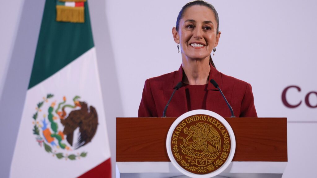 VAMOS A SEGUIR DISMINUYENDO LOS DELITOS Y A SEGUIR CONSTRUYENDO LA PAZ: PRESIDENTA CLAUDIA SHEINBAUM