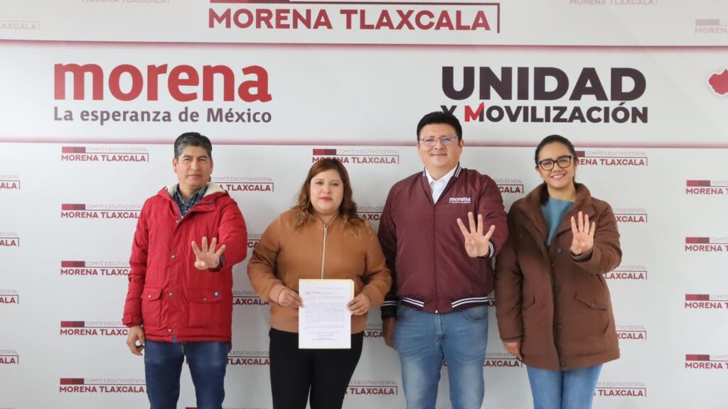 Llega alcaldesa de Xiloxoxtla a Morena; otra figura que abandona al PRI