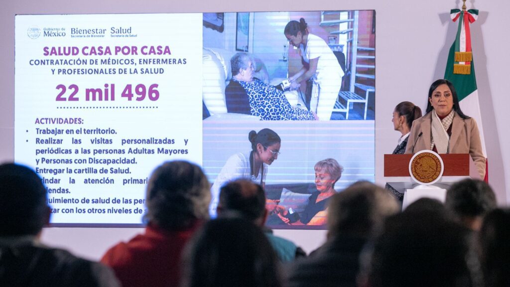 Avanza registro a Pensión Mujeres Bienestar; en curso, programa Salud Casa por Casa, informa Ariadna Montiel