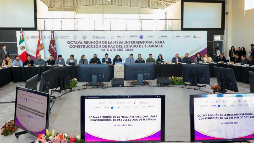 TRABAJO CONJUNTO PARA MANTENER A TLAXCALA COMO EL ESTADO MÁS SEGURO, PIDE GOBERNADORA A ALCALDES