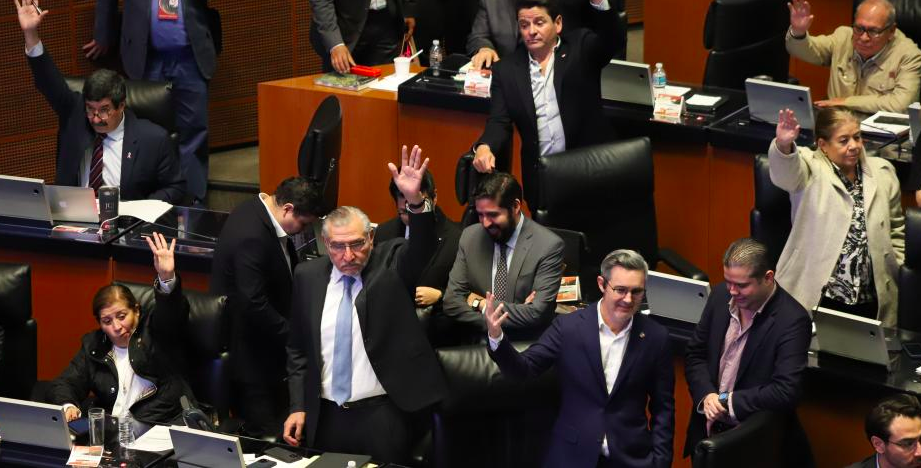 Aprueba 4T en Senado ley que fija tiempos y reglas para elegir jueces