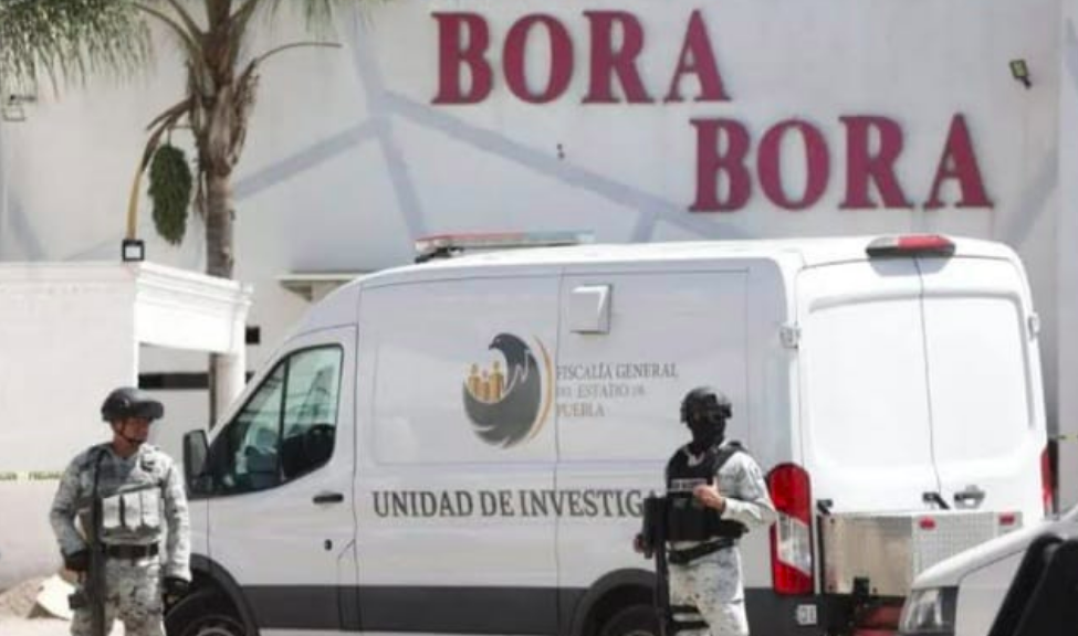 FGE realiza operativo en bar Bora Bora, en Tlaxcala, relacionado con desaparición de personas
