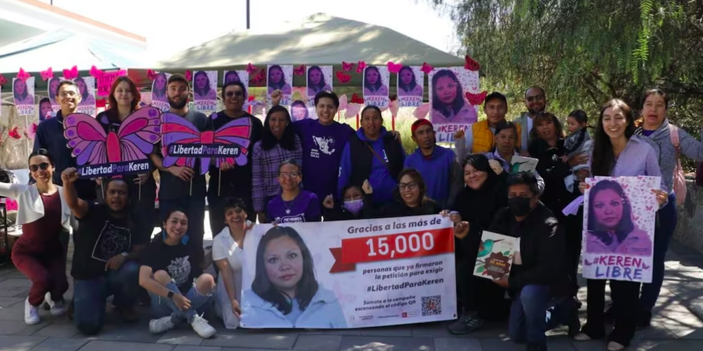 Exigen justicia para Keren, veracruzana detenida desde hace 9 años en Tlaxcala