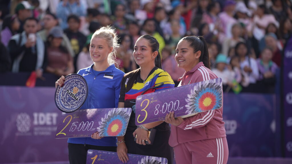 MÉXICO ES DE BRONCE EN COMPUESTO FEMENIL EN LA FINAL  DE COPA DEL MUNDO DE TIRO CON ARCO TLAXCALA 2024 