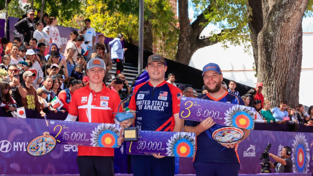GANA PRIMER LUGAR ESTADOS UNIDOS EN ARCO COMPUESTO VARONIL EN TLAXCALA