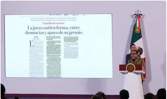 Secretaría de Gobernación expone excesos del Poder Judicial en la Mañanera