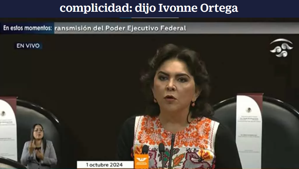 Sheinbaum, en MC encontrará sororidad, pero no complicidad: dijo Ivonne Ortega